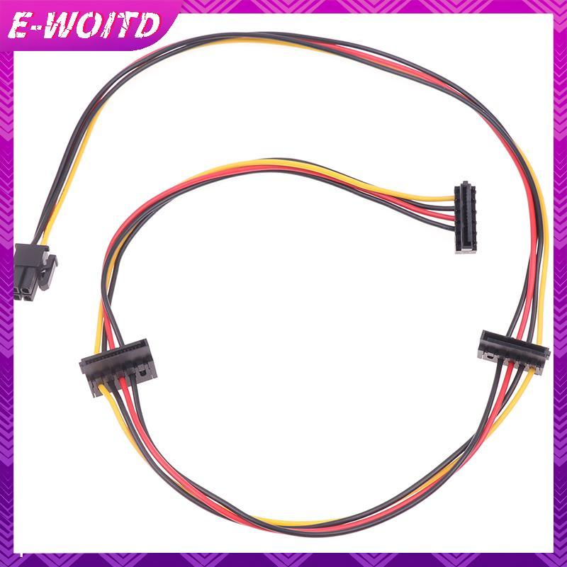 E-WOITD 4Pin Sang 2 Cổng HDD SSD SATA Power Soet Cable Conector Cho 6000 6200 6300 8000 8100 8200put