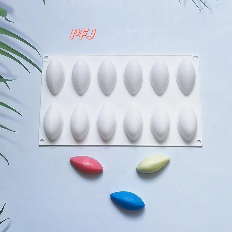 PFJ 1 12 Khoang Xoài Khuôn Bánh Silicon Cho DIY Chocolate Mousse Thạch Pudding Bánh Ngọt Món Tráng M