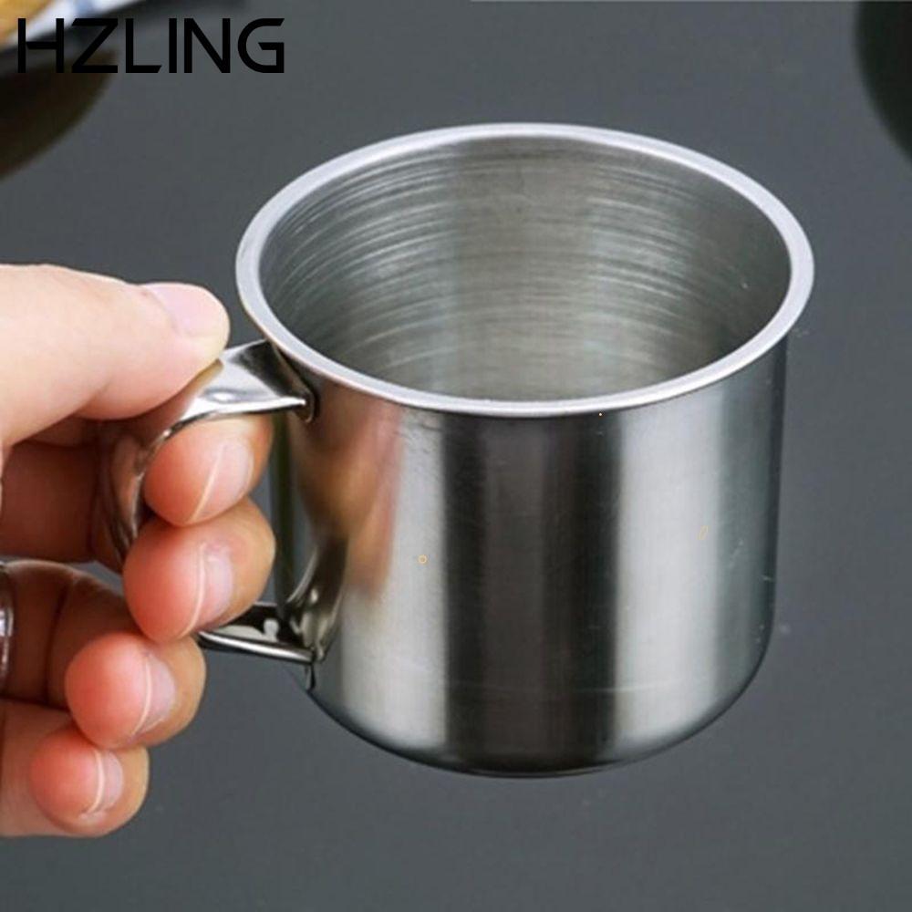 HZLING 200ml Cốc cà phê Trà Tumbler Pint Kim loại Cắm trại