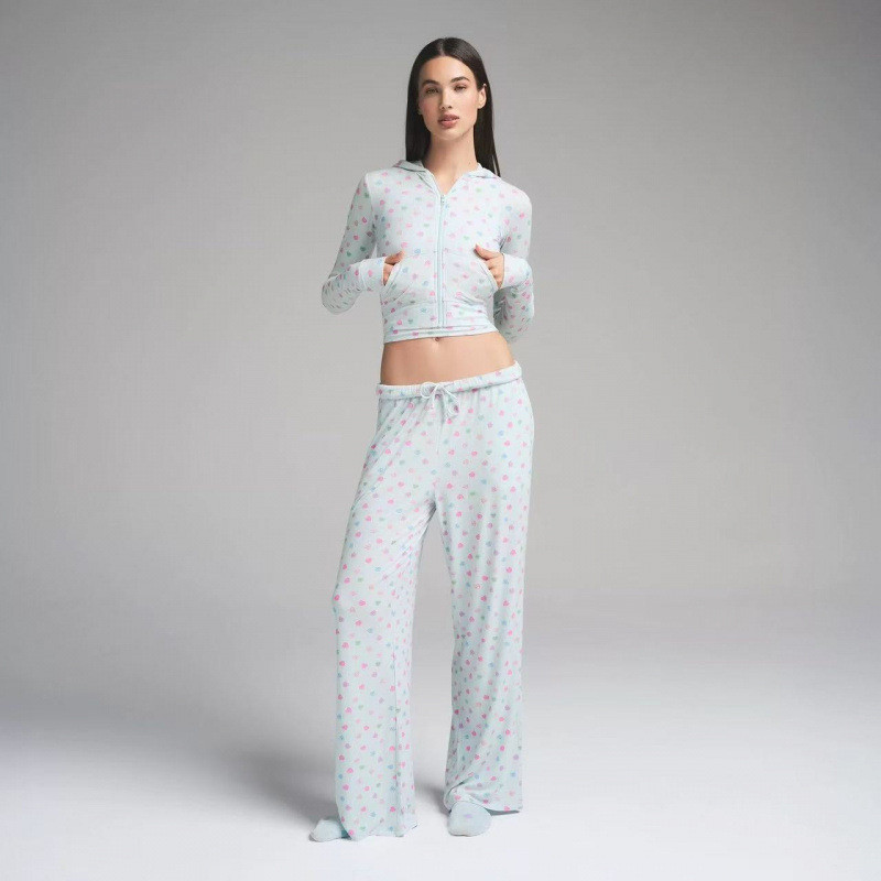 CGAZ Skims Kardashian and Park Chae-young's same style2025New Valentine's Day softlounge Zippered ho