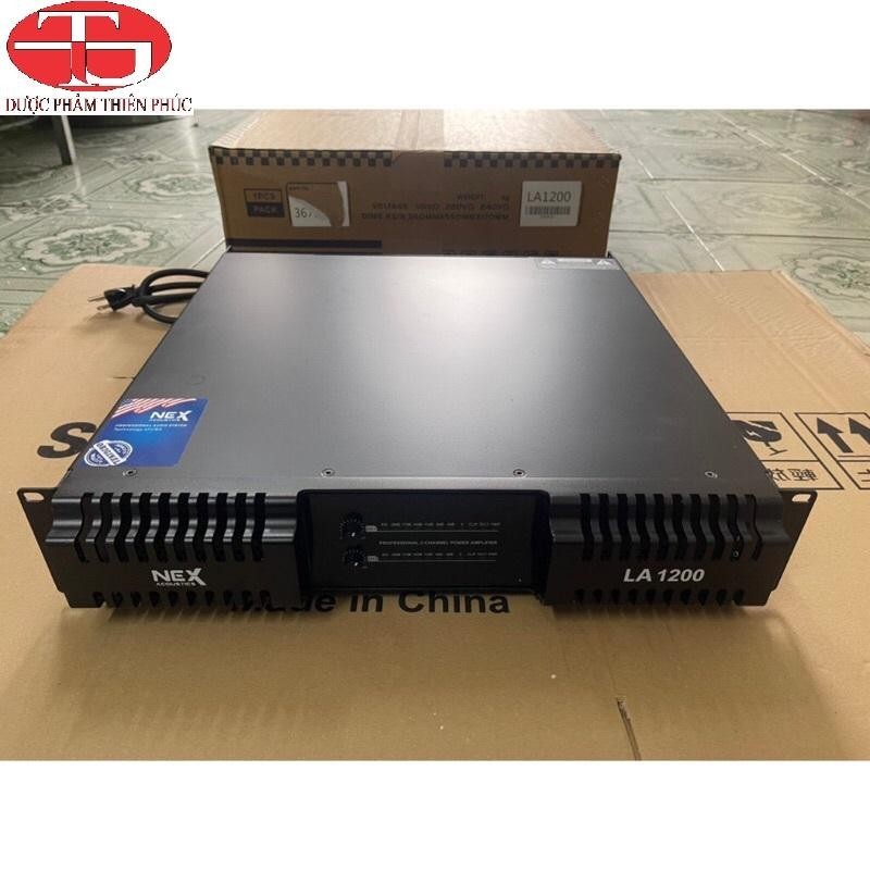 [HCM] CỤC ĐẨY CÔNG SUẤT NEX Acoustic LA-1200 32 sò, công suất 1000w/kenh (nhập khẩu ) năm 2026 - aud
