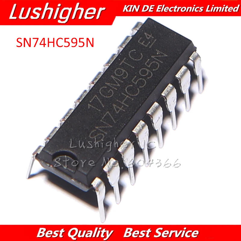 20 SN74HC595N DIP SN74HC595 DIP16 74HC595N 74HC595 MC74HC595AN