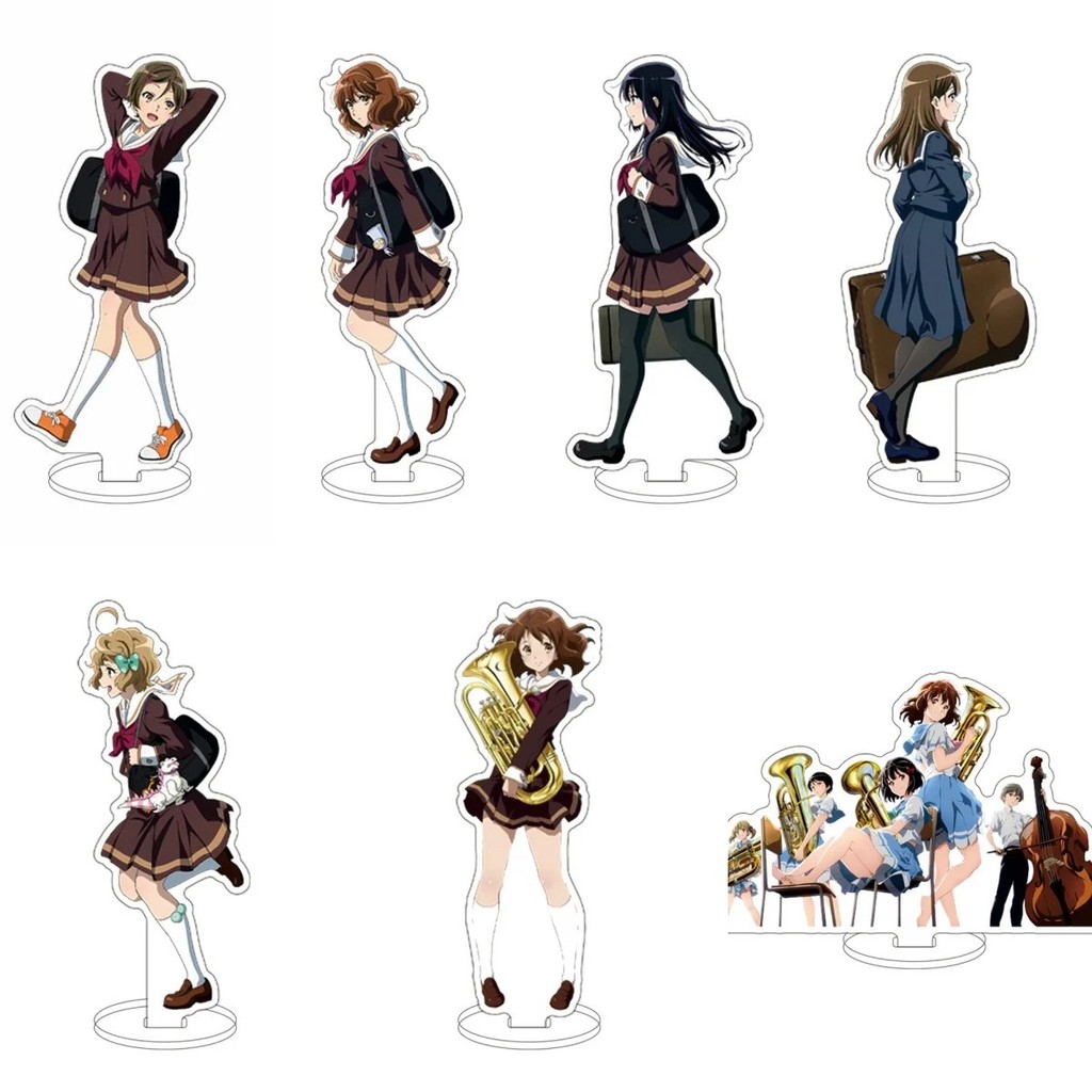 Mô hình Standee anime Hibike Euphonium Sound Euphonium mica trong trang trí bàn học quà tặng sưu tầm