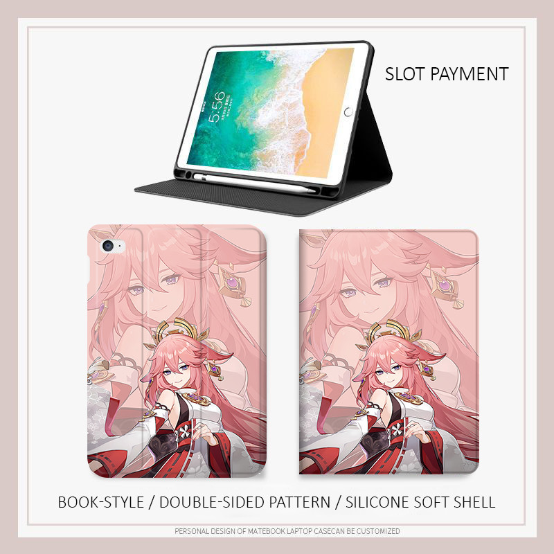 Ốp lưng Genshin Impact case air6 ipad a16 gen 11 Air M3 Air 4/5/6 Air7 10.2 Gen 7/8/9 Gen10 10.9 ốp 