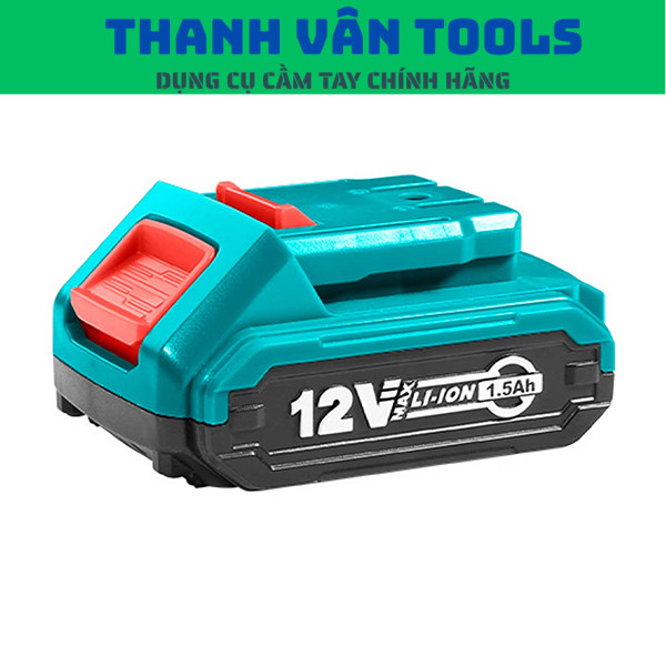 Pin Lithium Total 12V 1.5Ah TBLI12151tương thích mọi máy Total S12 TOTAL