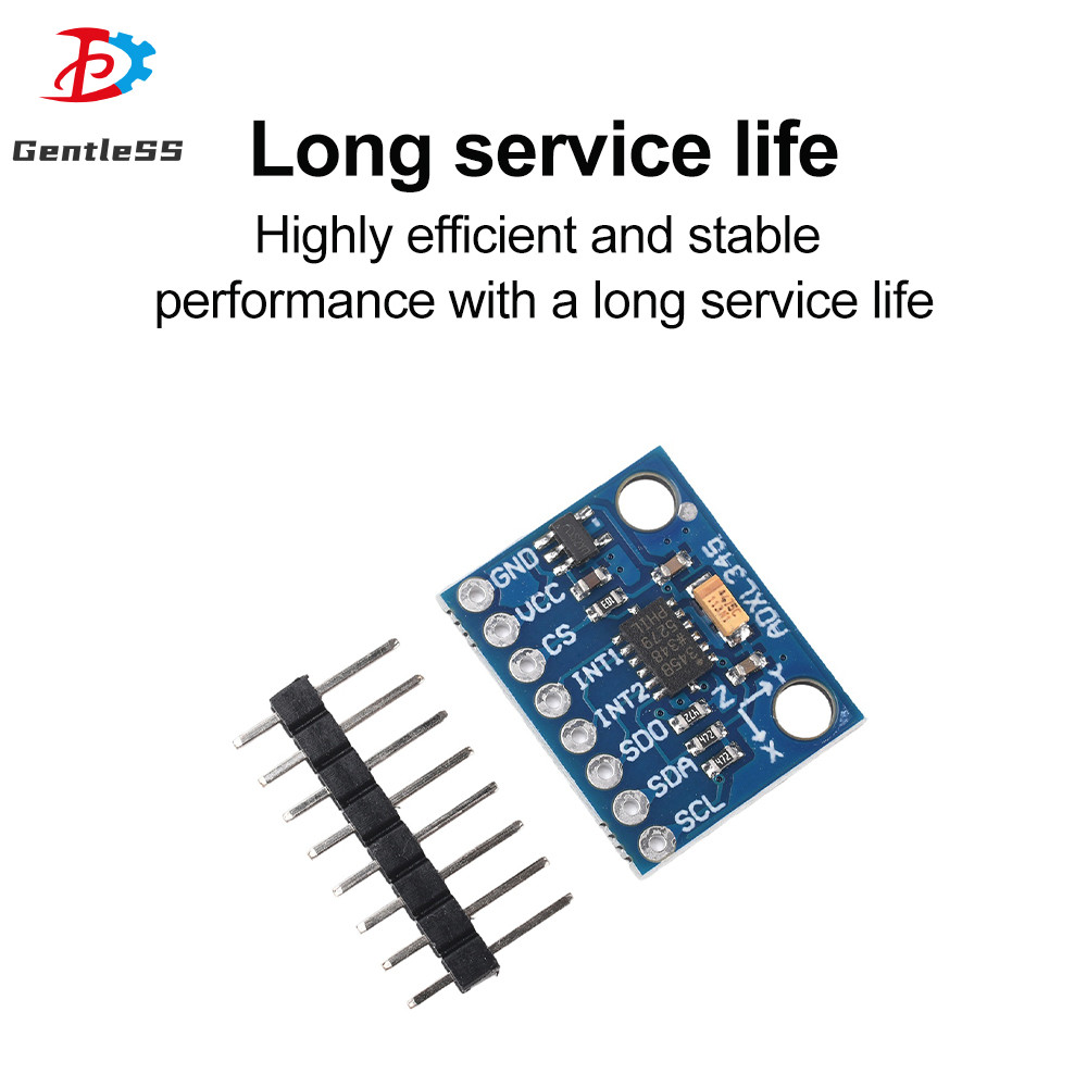 GY-291 ADXL345 Mô-đun nghiêng tăng tốc trọng lực 3 trục kỹ thuật số IIC / SPI Truyền