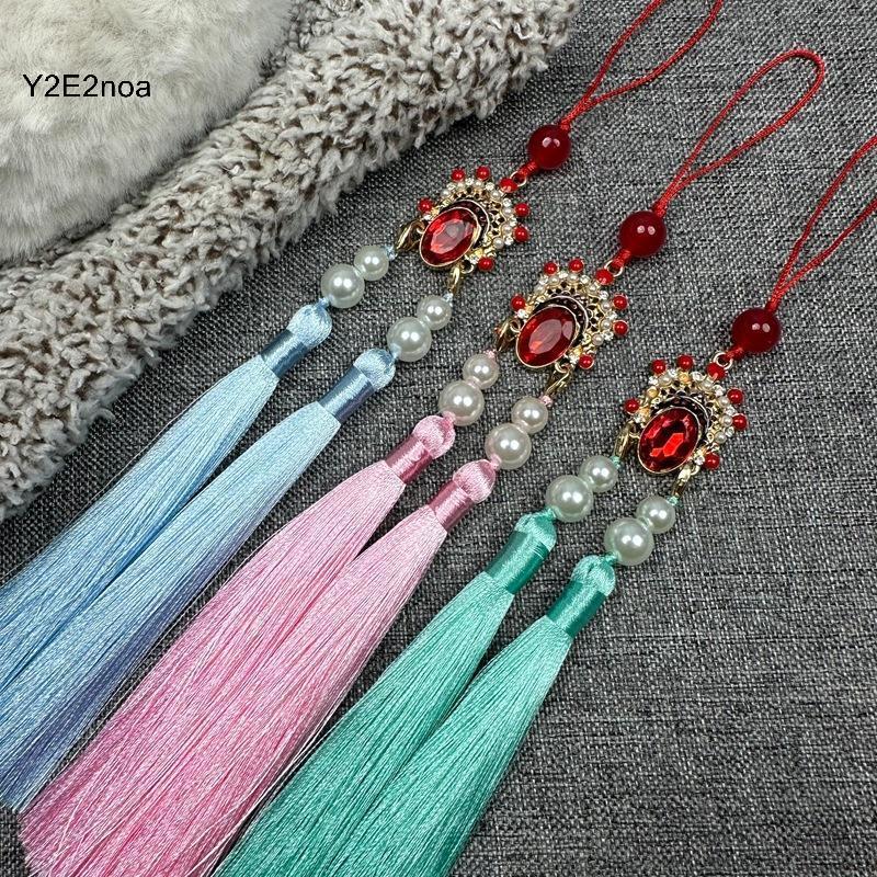 Mặt nạ kịch Peking, trang trí cho hanfu, khung xám ép hot