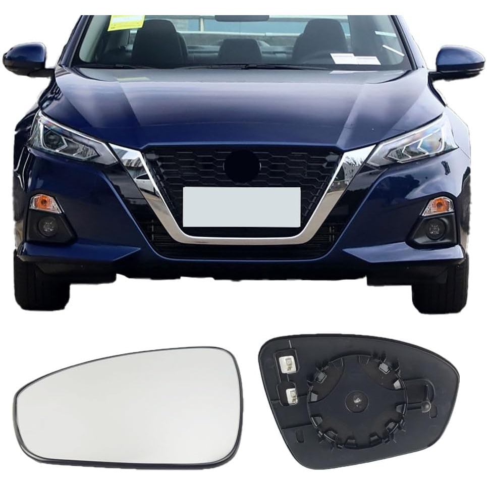Kính thay thế gương lái xe cho Nissan Altima 2019-2022, Kính chiếu hậu bên trái làm nóng ngoại thất 