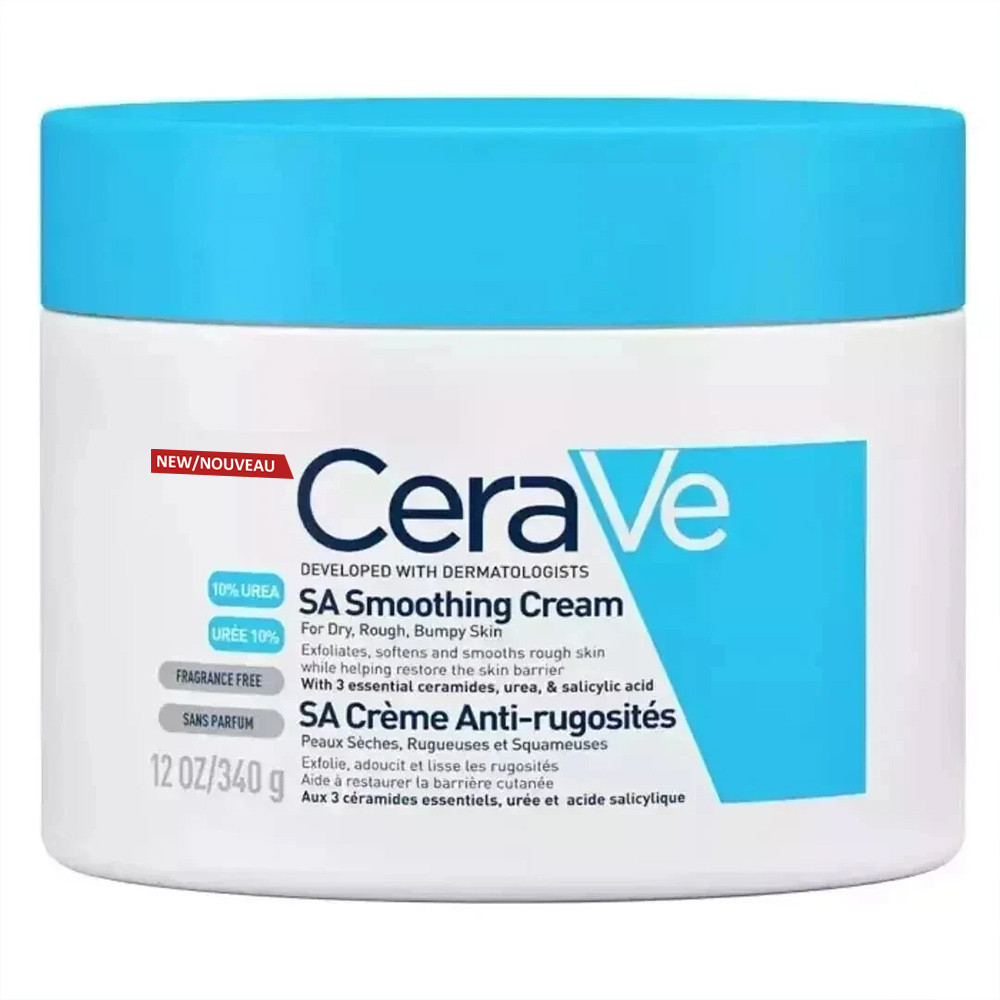 CeraVe SA Smoothing Moisturizing Hydrating repair Cream 340g
