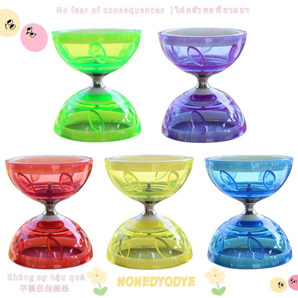 NONEDYODYE Trung Quốc Yo-yo, Bát Hình Da Diabolo Trung Quốc, Đồ Dùng Giải Trí Làm Dày Mềm Mại Phong 