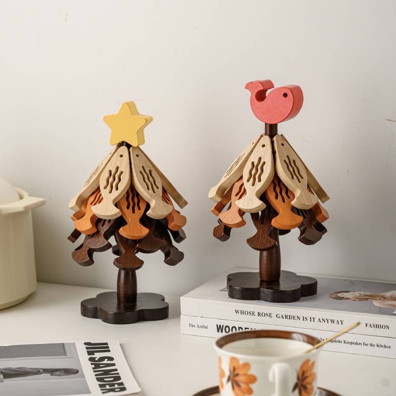 Heat Proof Mat Set Anti-Scald Household Table Mat Small Fish Creative Ornaments High Temperature Res