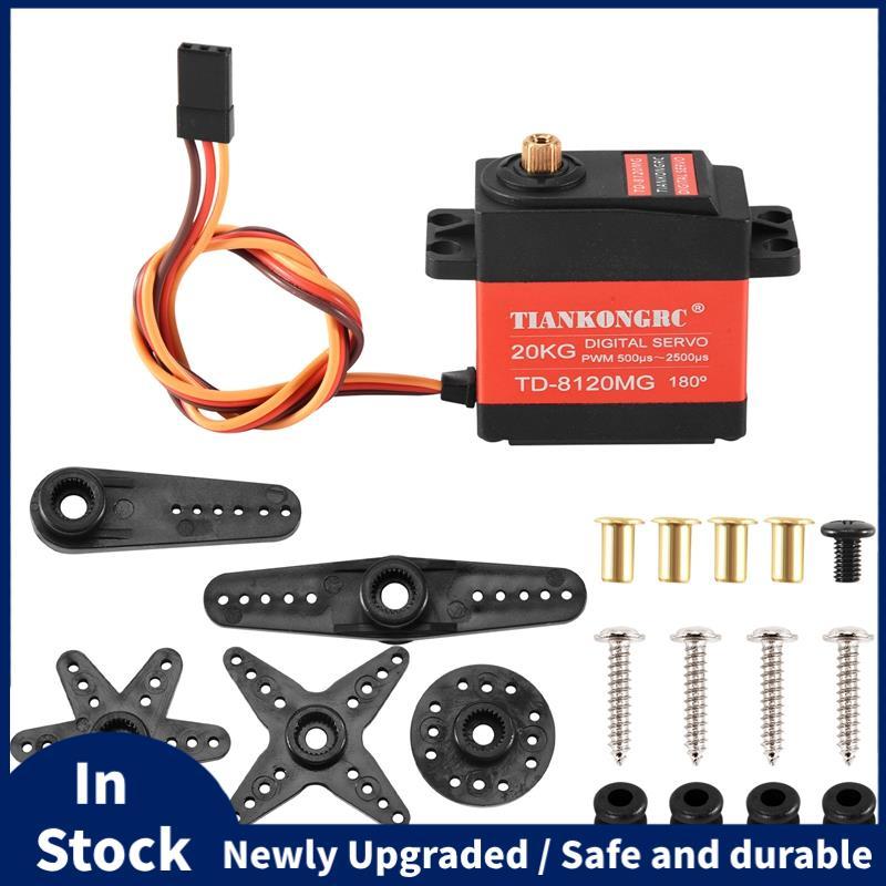 Td-8120Mg Kim Loại Chống Thấm Nước Gear Kỹ Thuật Số servo Với 20Kg Mô-men Xoắn Cao 180Angle Cho Rc Đ