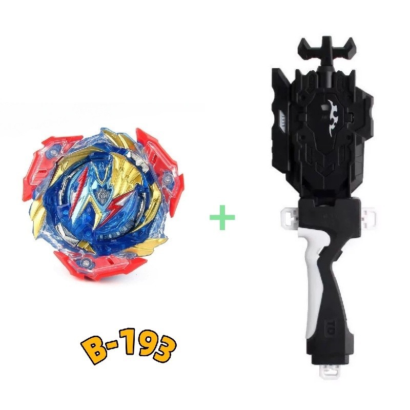 MQ Hoặc Flame Spinning Tops, Beyblade Burst Gyro Có Tay Cầm Phóng, B-193 Ultimate Valkyrie, B193, Đồ