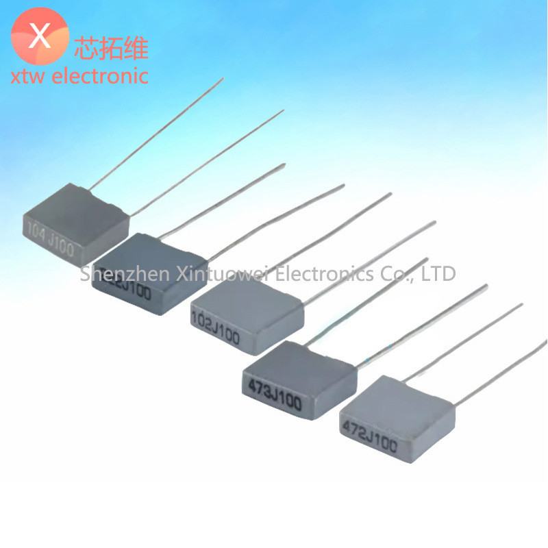 (20 Cái) Tụ Chỉnh Màu Xám 100V102J 152J 222J 332J 472J 562J 682J 5% P = 5mm