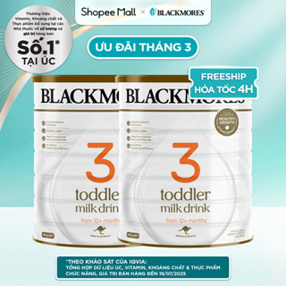 Combo 2 Hộp Sữa Blackmores Toddler Milk Drink số 3 (900g)