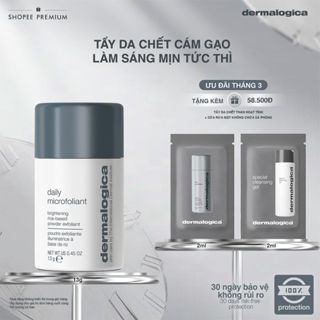 Tẩy da chết Dermalogica Daily Microfoliant bằng bột cám gạo 13g