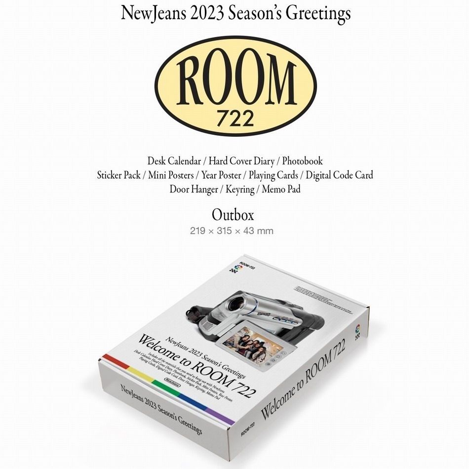 newjeans2023台历 Minji HAERIN HANNI DANIELLE HYEIN