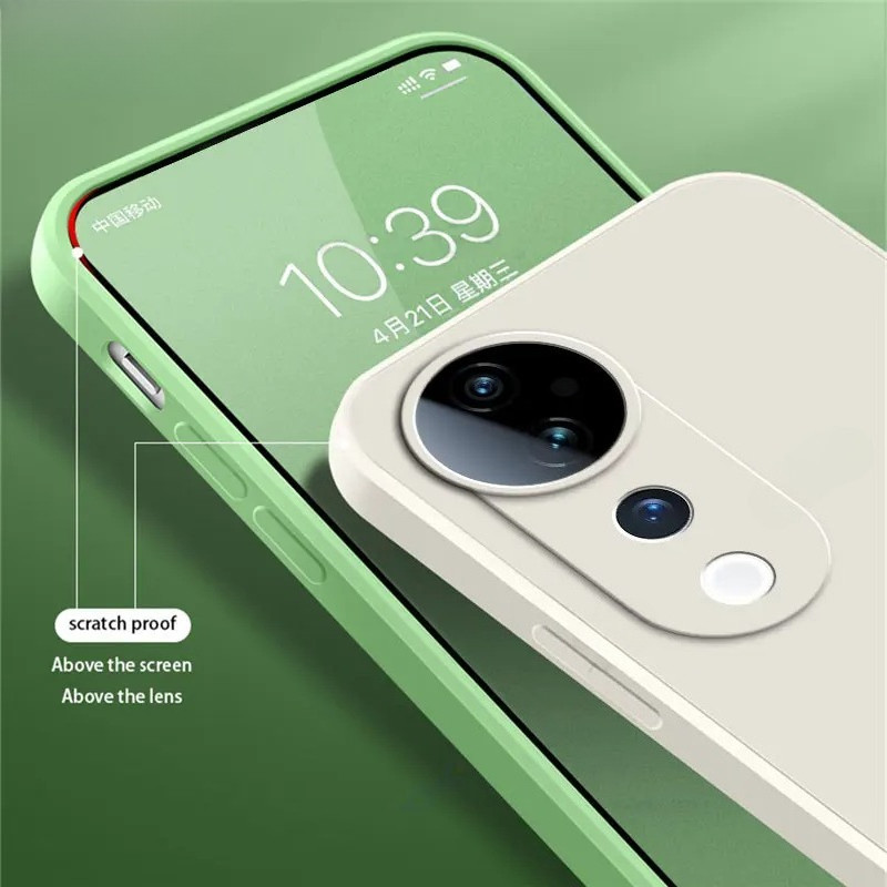 Ốp TPU mềm chống sốc thay thế cho Vivo T3/V40/S19 Pro/Ultra