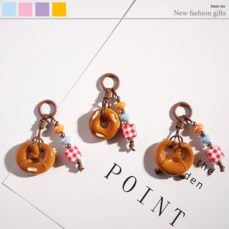 Ins Beaded Mobile Phone Chain Pendant Camera Bag Accessories Charm Keychain Phone Case Hanging Strin