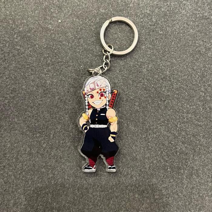Keychain Demon Slayer X FamilyMart Kimetsu No Yaiba - Uzui Tengen Dolls