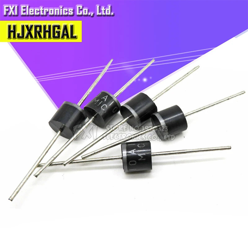 20 Chiếc 10A10 R-6 Điện Trục Chỉnh Lưu Diode 10A 1000V 10a10 Mới Chính Hãng