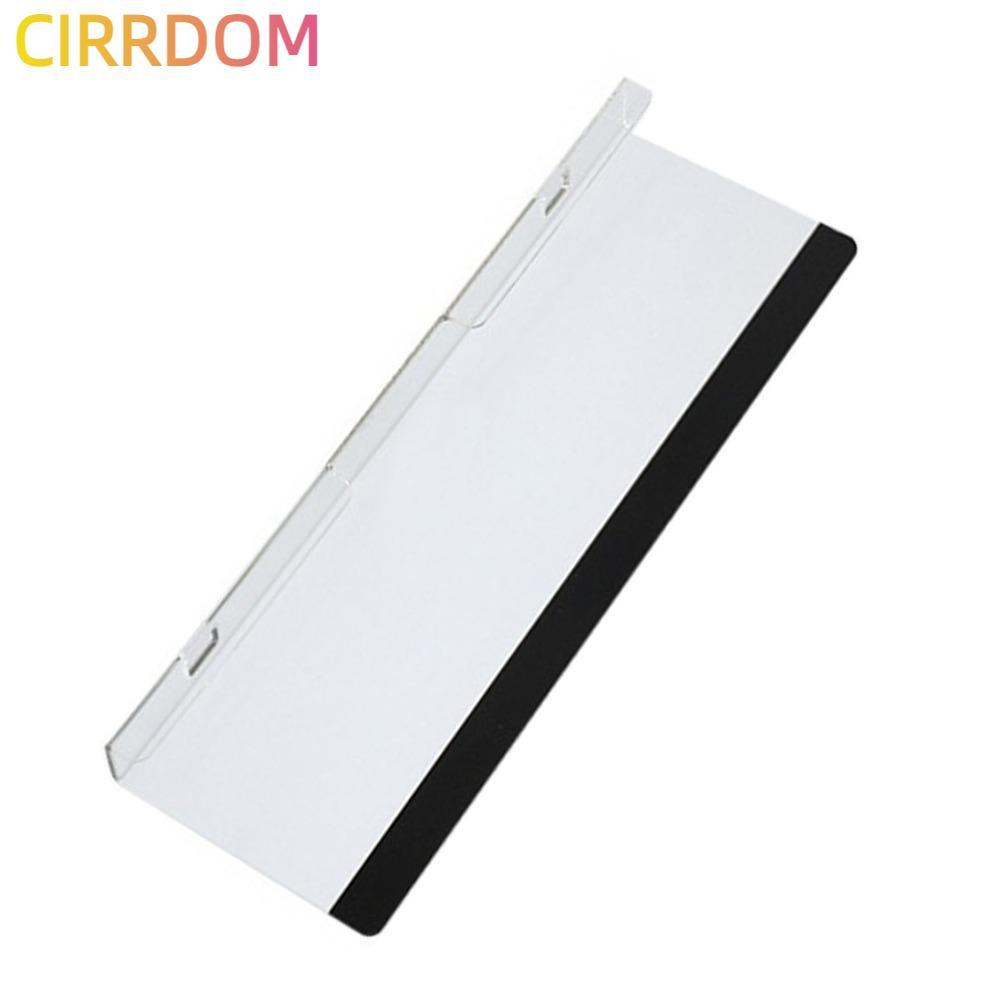 CRIRDOM 2 Chiếc Màn Hình Bảng Ghi Nhớ Gắn Đáy, Trong Suốt Có Lỗ Sạc Màn Hình Bảng Ghi Nhớ Dưới, Acry