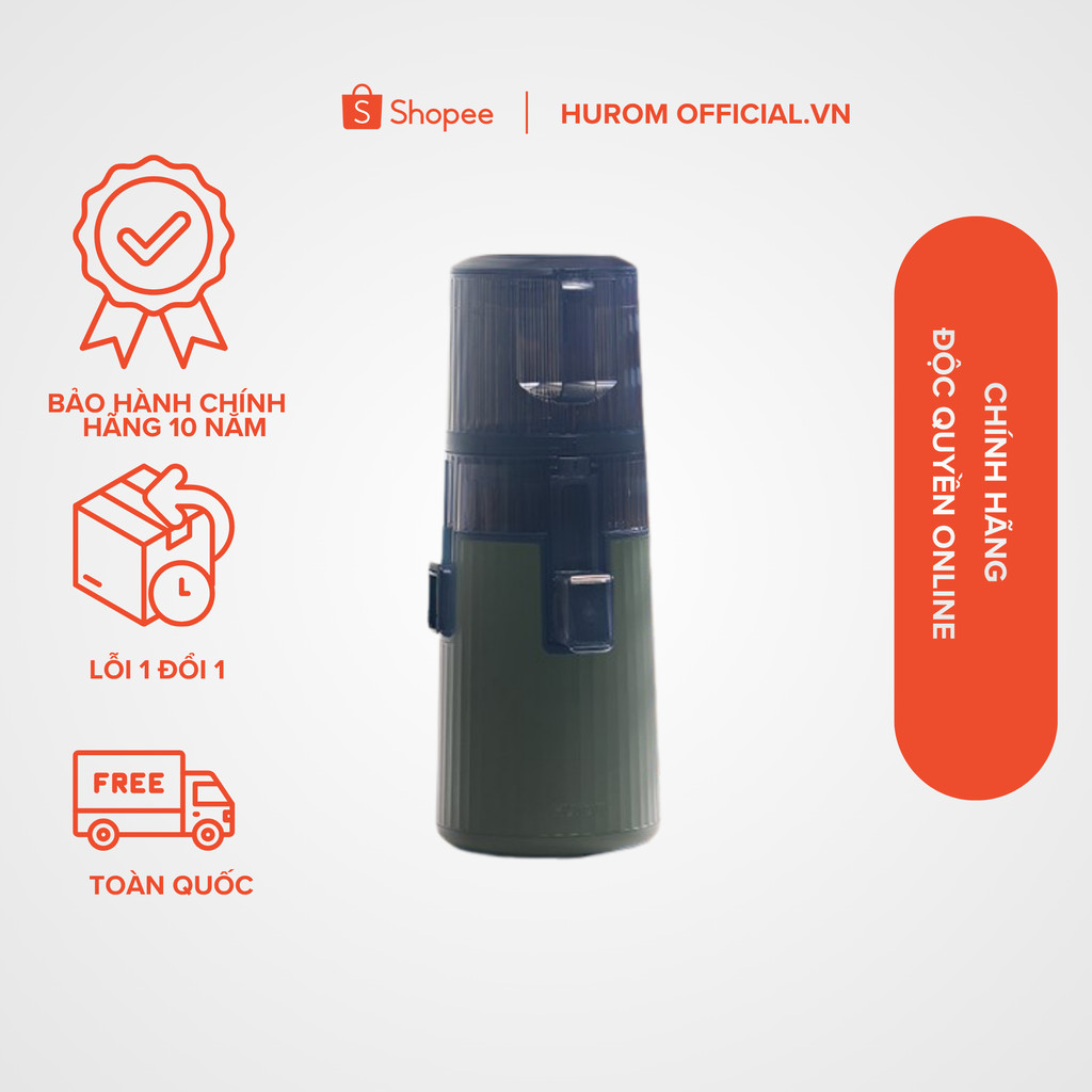 Máy ép chậm Hurom H420 (Màu xanh) - Bảo hành chính hãng 10 năm - Phân phối độc quyền tại Việt Nam..