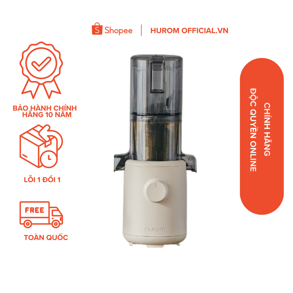 Máy ép chậm Hurom H310A( Màu trắng) - Bảo hành chính hãng 10 năm - Phân phối độc quyền tại Việt Nam.