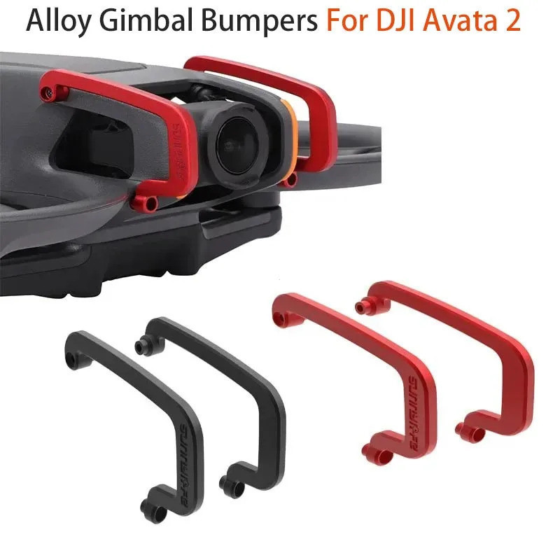 Hợp Kim Nhôm Gimbal Ốp Lưng Cho DJI Avata 2 Thanh Chống Va Chạm Bảo Vệ Gimbal Ống Kính Cản Cho DJI A