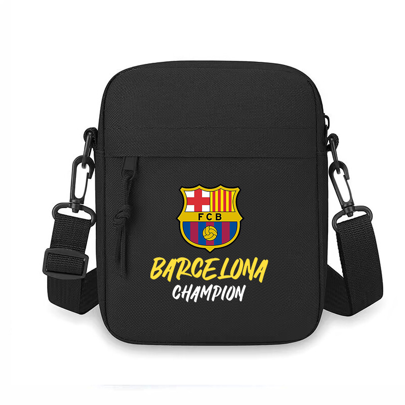 Bán Chạy FC Barcelona Champions Unisex Túi Đeo Vai Nhỏ Túi Đeo Vai, Cúp Lễ Kỷ Niệm Thiết Kế Chống Th