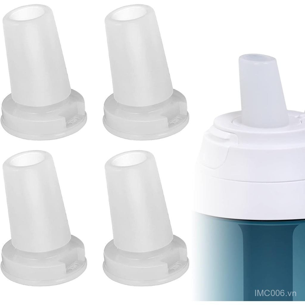 4 Gói Brita Chai Nước Thay Thế Miệng - Van Cắn Silicon Cho Bộ Lọc Brita & Chai Inox