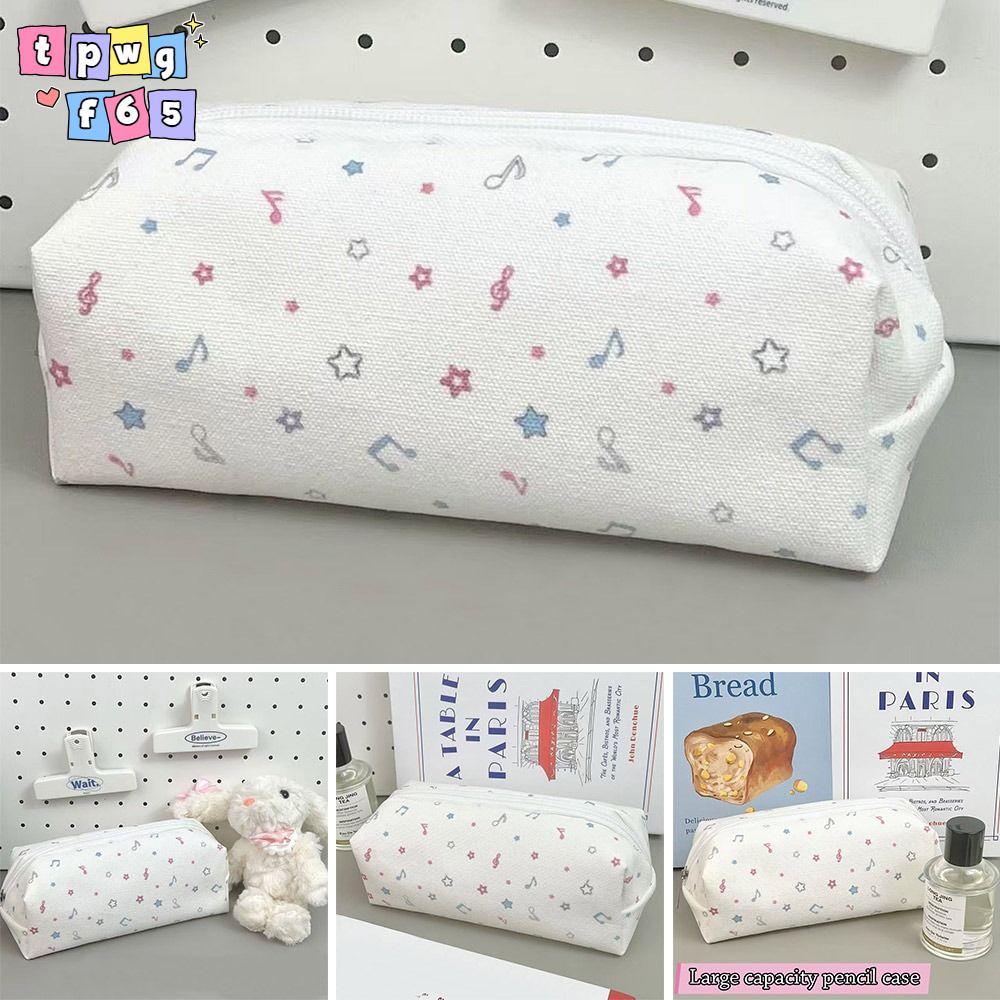 Túi đựng bút TPWGF65, Túi đựng văn phòng phẩm đa chức năng Lucky Note, Hộp đựng văn phòng phẩm quà t