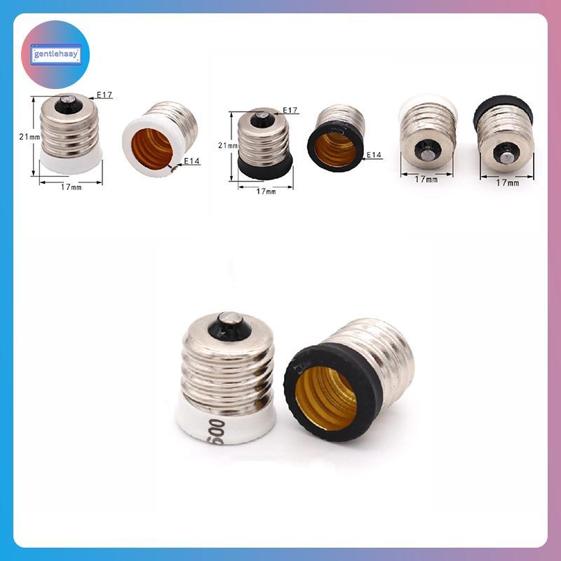 GG E17 Sang Châu Âu E14 Chân Đế Ổ Cắm Bóng Đèn LED Bóng Đèn Adapter Giá Đỡ VN