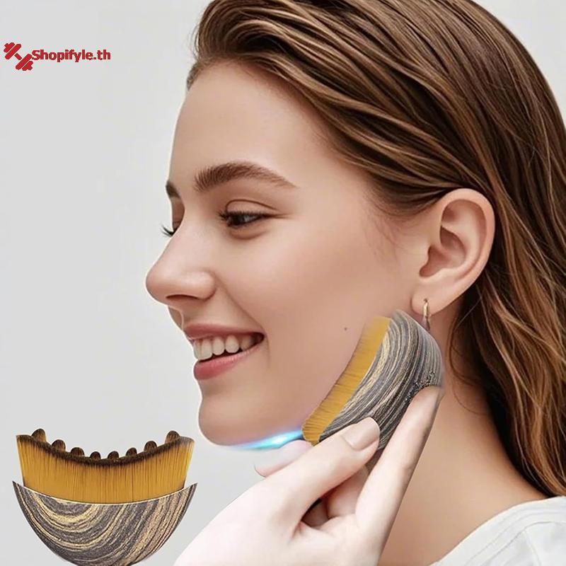 Shopifyle Lymphatic Contour Face Brush Dry Brushing Face Brush S Size Máy mát xa mặt để điêu khắc Cô