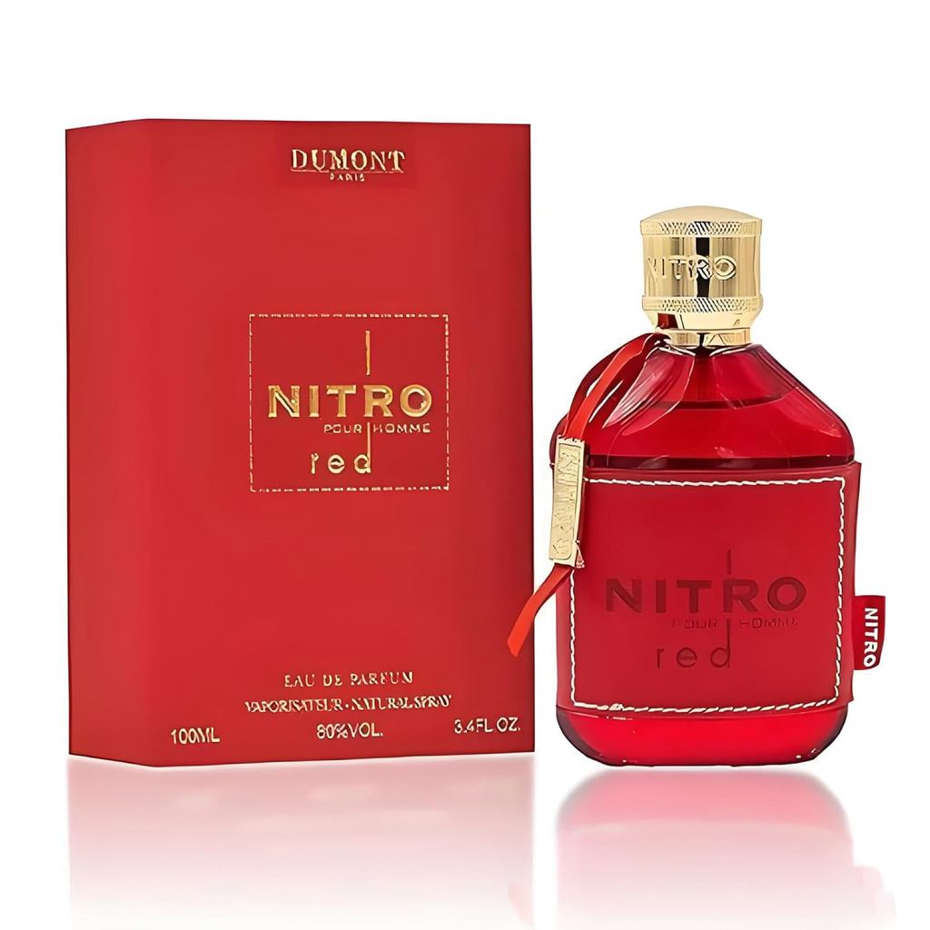 NITRORED-EauDeParfum-LuxuryforMen-Fruit, Woody, Floral & MasculineFragrance-LongLastingCologneMist &