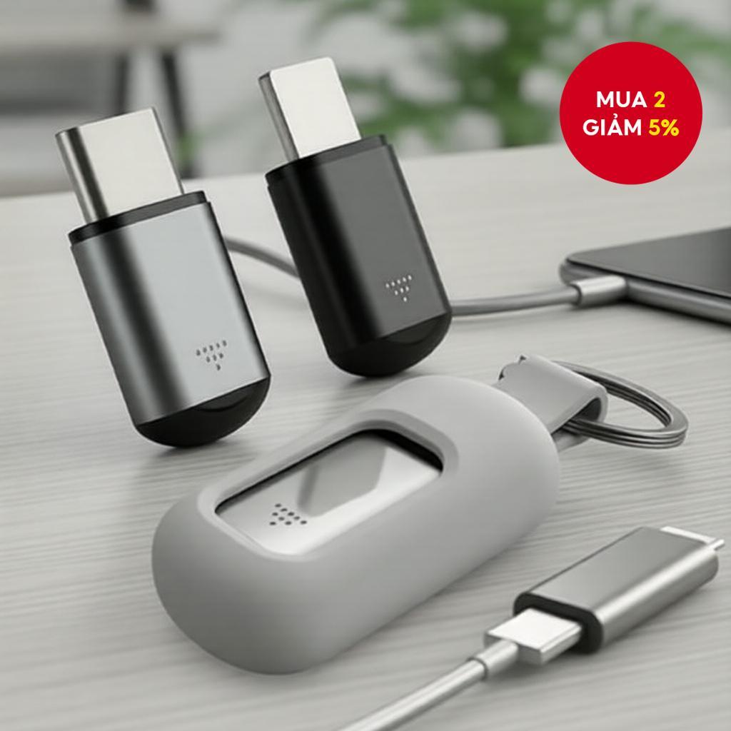 Bộ phát hồng ngoại mini cho điện thoại thông minh Type-C Micro USB điều khiển từ xa thông minh IR kè