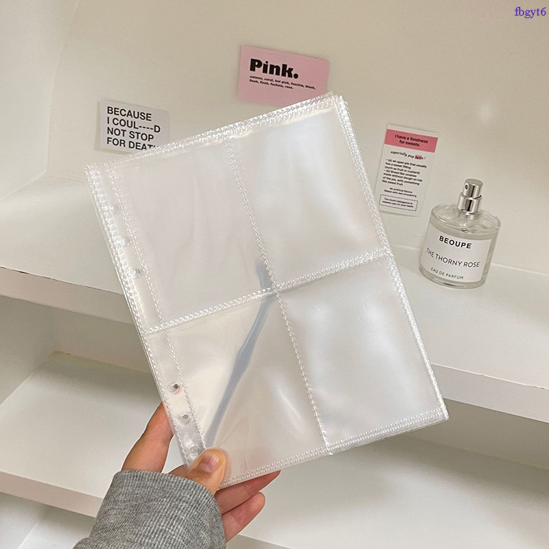 A5 Double Button Bound Bound Loose Leaf Notebook, Loose Leaf Fan Album, Loose Leaf Gumcard Notebook,