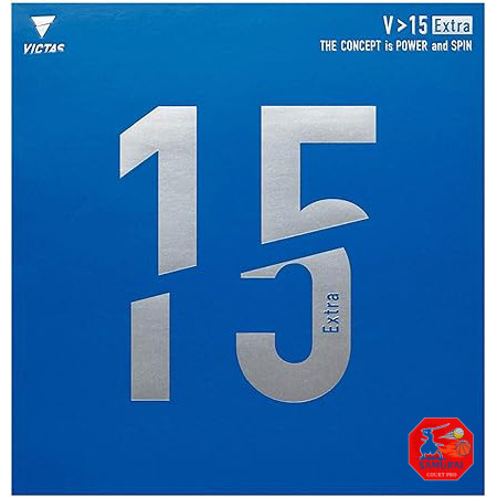 TSP Table Tennis Rubber V>15 Extra 020461 0020 2.0  
VICTAS Table Tennis Rubber V>15 Extra Soft High