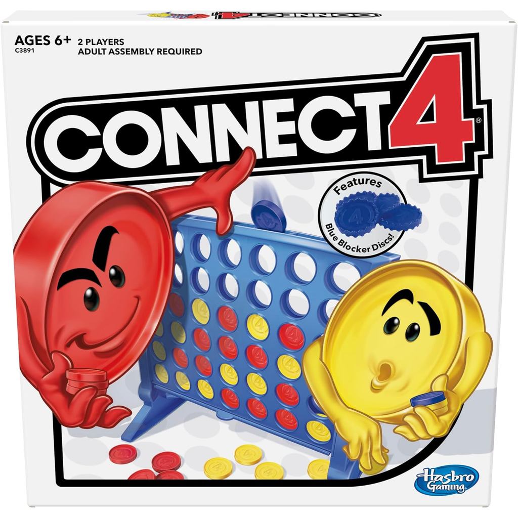 Trò chơi bảng chiến lược Hasbro Gaming Connect 4 từ 6 tuổi trở lên (Độc quyền)
