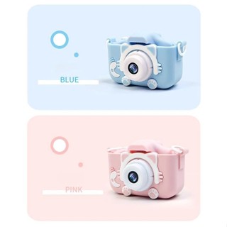 Máy ảnh trẻ em camera kép - Full HD 1080 Camera Selfie - Quay video 2 màu xanh hồng