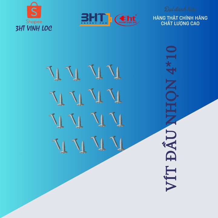 VÍT BẮT QUẠT VÍT - BẮT THÂN NHỰA QUẠT - (ĐÓNG GÓI 100G)