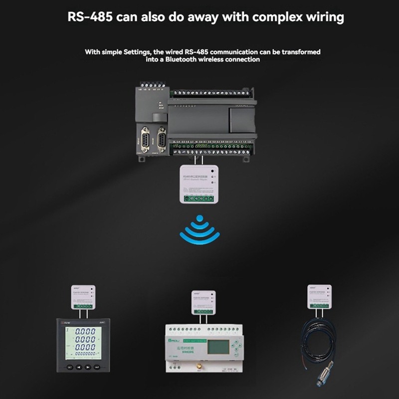 Bộ chuyển đổi Bluetooth BT485 Nối tiếp, Mô-đun mạng Bluetooth RS485 Bộ chuyển đổi giao thức 485 Chuy