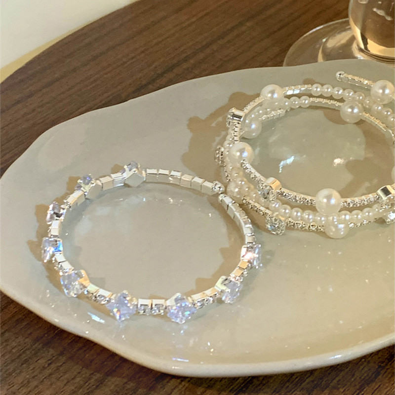 Starlight Sparkling Starry Sky Multi-layer Stacked Pearl Bracelet