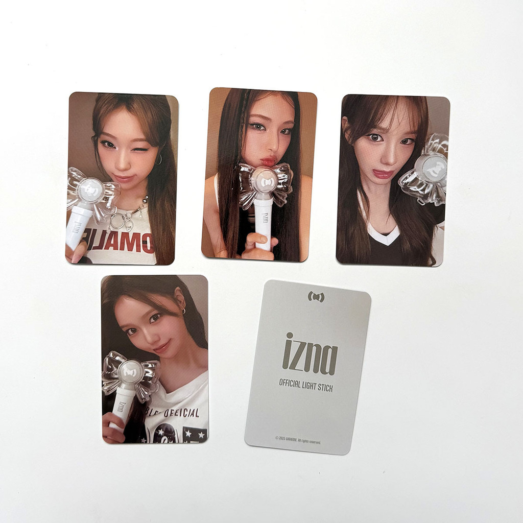 6 chiếc izna LIGHT STICK Không chỉ đẹp Photocards BEEP SIGN N / a Who Dat Girl TIMEBOMB Lomo Cards M