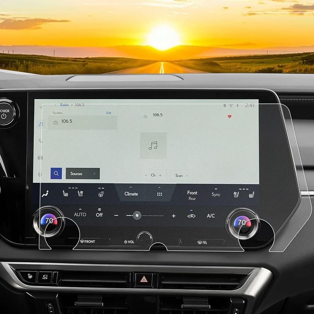 Miếng dán bảo vệ màn hình chống chói Lexus RX 2025 Matte cho 2023 2024 2025 Lexus RX (RX350, RX350h,