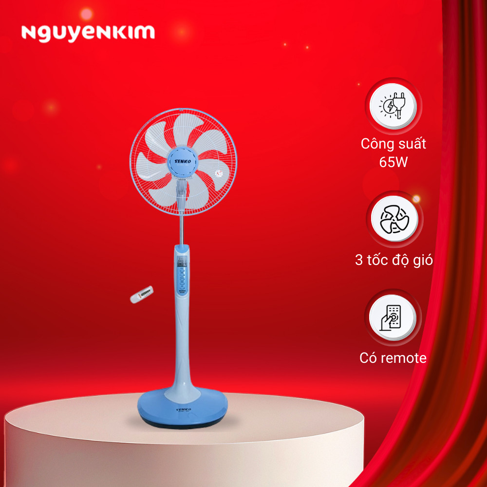 Quạt đứng Senko DR1608 - Công suất 65W