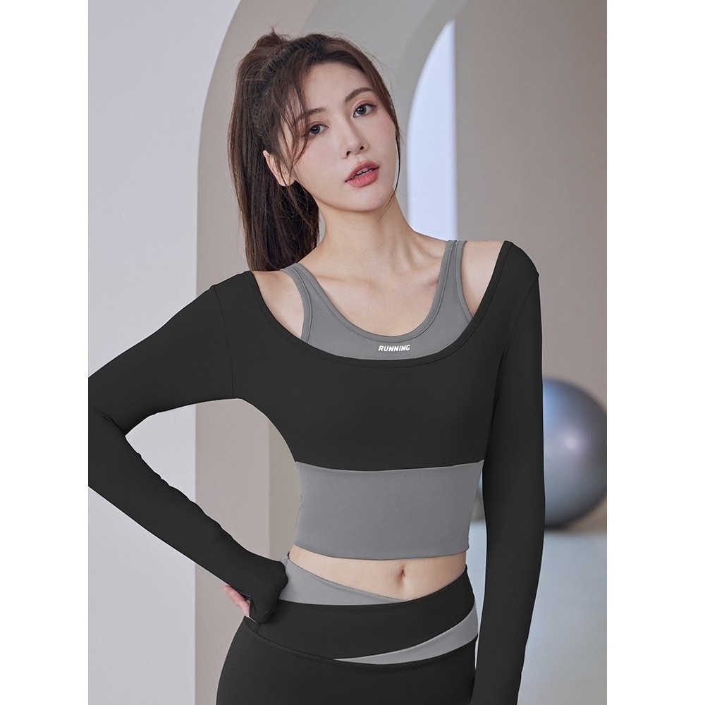 [Yoga Wear 2025] Bộ đồ dài tay nữ cho tập luyện như chạy bộ và pilates
