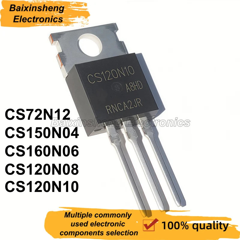 5 Chiếc CS72N12 72N12 CS150N04 150N04 CS160N06 160N06 CS120N08 120N08 CS120N10 120N10 TO-220 Hiệu Ứn
