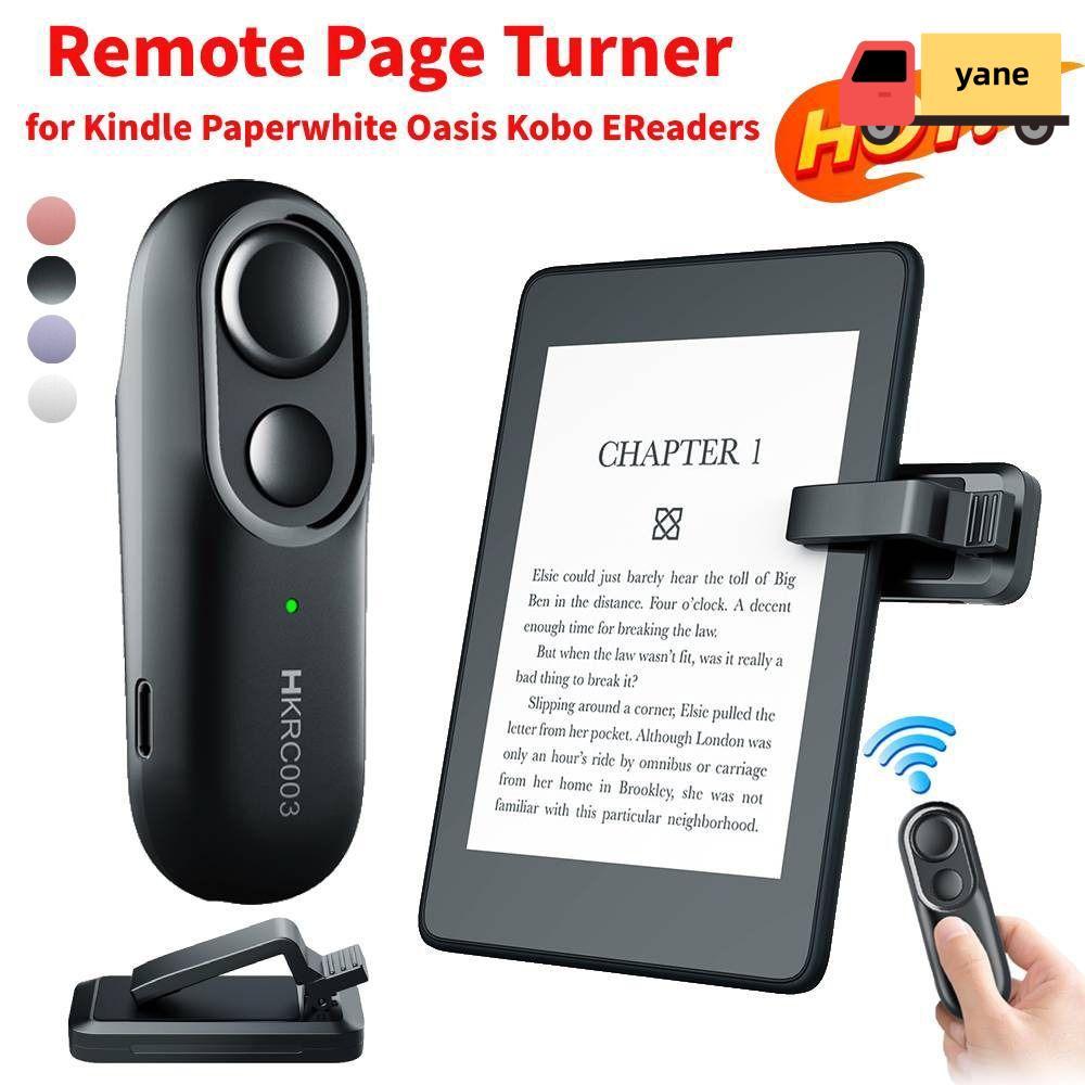 YANE RF Remote Page Turner, Clicker điều khiển từ xa không dây thực tế, có dây đeo tay Trang thông m