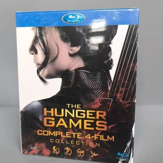 Blu-ray TV Series The Hunger Games: Mockingjay Complere 4 Bộ Hộp Bộ Sưu Tập Phim BD25 4 Đĩa A0101